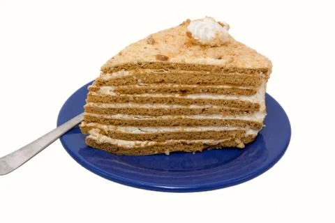 Honey cake Stock Photos