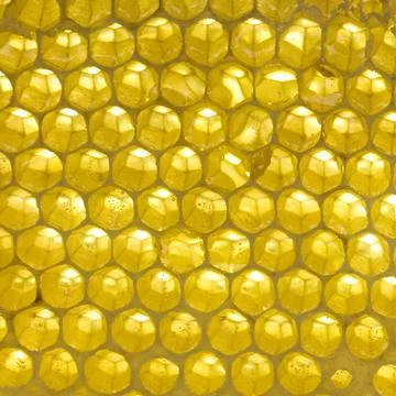 Honey comb texture Foto stock