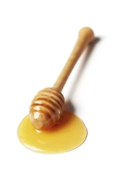 Honey dipper Stock Photos