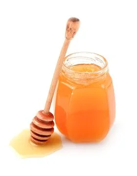 Honey dipper Stock Photos