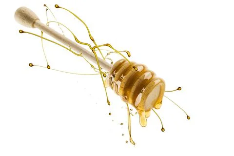 Honey dipper Stock Photos