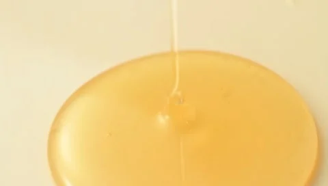 Honey dripping Stock Footage 8908585