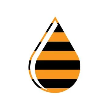 Honey drop Stock Illustration