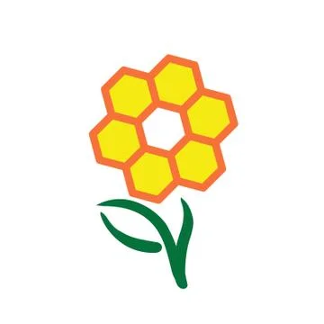 Honey flower Stock Illustration