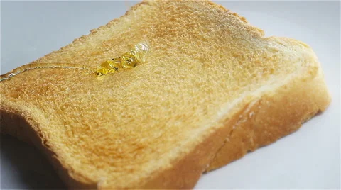 Honey Flowing Stock Footage 47824291