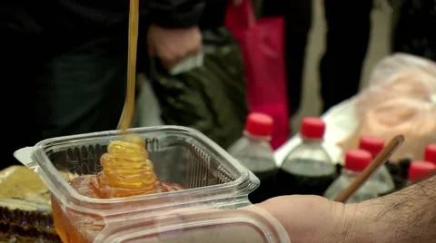 Honey Stock Footage 59761973