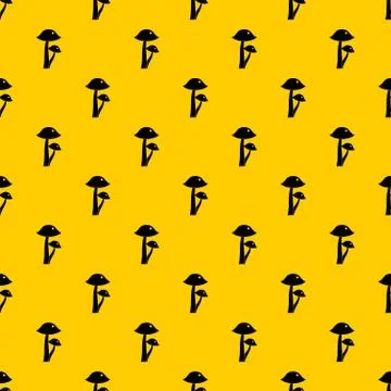 Honey fungus pattern vector イラスト素材