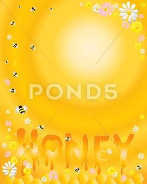 Honey Stock Illustration