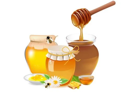 Honey Illustration
