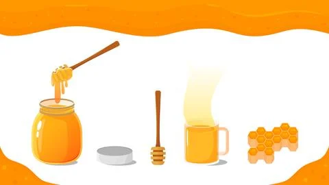 Honey Stock Illustration