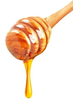 Honey isolated Stock Photos