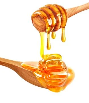 Honey  isolated Stock Photos