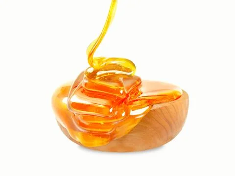 Honey  isolated Stock Photos