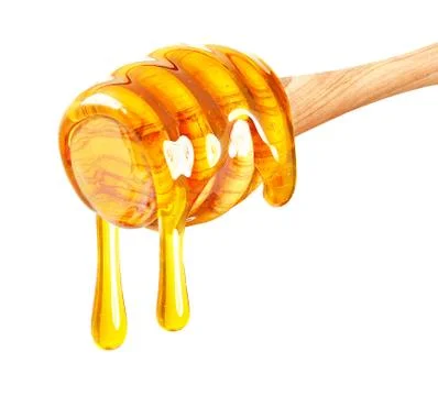 Honey isolated Foto stock