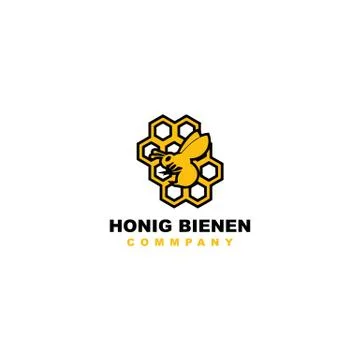 Honey Logo simple Stock Illustration