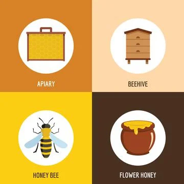 Honey object, cartoon style Stock-Illustration