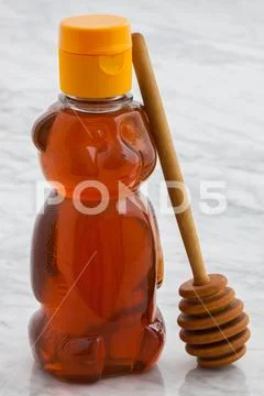 Honey or maple syrup Stock-Fotos