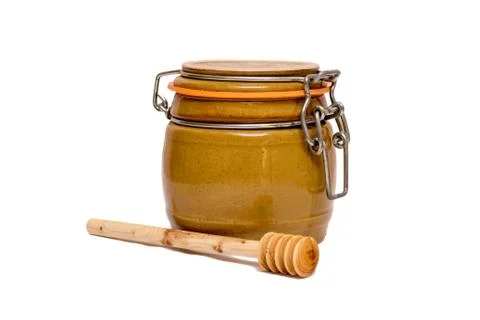 Honey pot Stock Photos