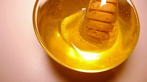 Honey is a source of health Stock Footage 56167368
