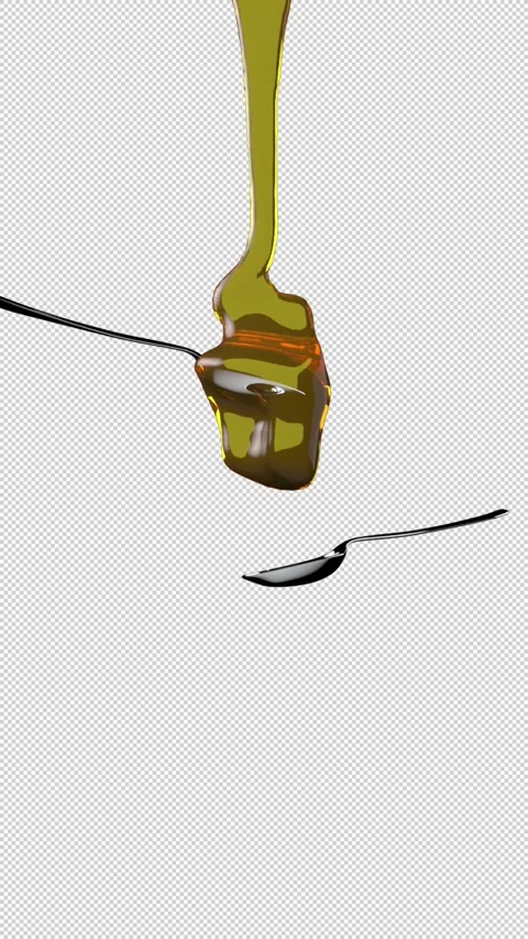 Honey spoon Stock Footage 335154142