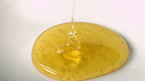 Honey String Dripping Slow Motion 500fps Stock Footage 86925587