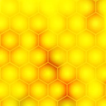 Honey styled background Stock Illustration