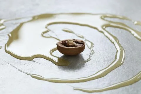 Honey on the table Foto stock