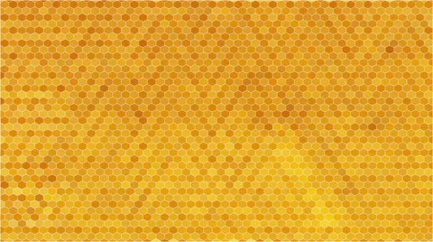 Honey template background. Vintage frame with Honey, set template with yellow ge Stock Footage 35988029