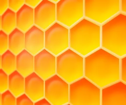 Honey texture Stock Illustration