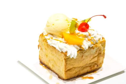 Honey toast Stock Photos