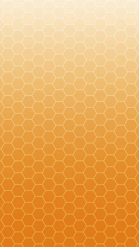 Honeycom orange background Stock-Footage 320036991