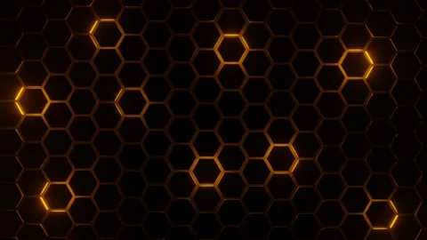 Honeycomb 3D Stock Footage 145511154
