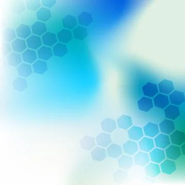Honeycomb abstract  background with copy space Stock Illustration