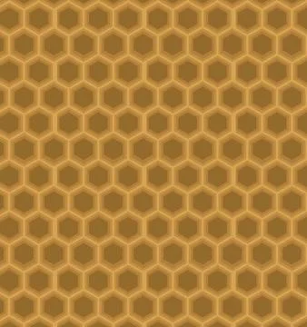 Honeycomb abstract background. Seamless surface pattern Stock Illustration