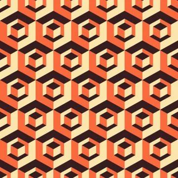 Honeycomb background 3d. Mosaic. Vector illustration Stock Illustration