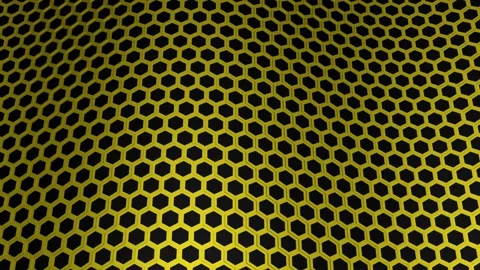 Honeycomb background black Stock Footage 205841851