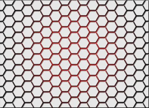 Honeycomb background Stock Illustration