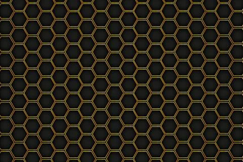 Honeycomb background, vector Stock Illustration