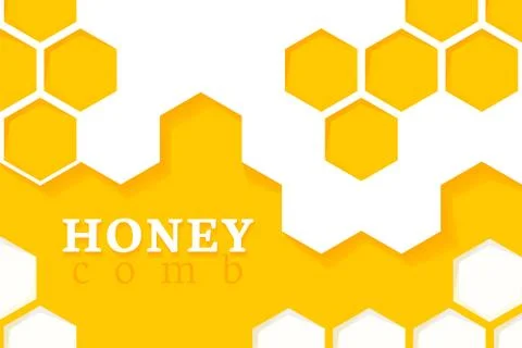 Honeycomb Background. Vector Illustration of Geometric Hexagons Background Stock Illustration