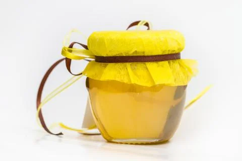 Honeycomb with bees Stock Photos