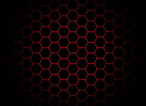 Honeycomb black background Stock Photos