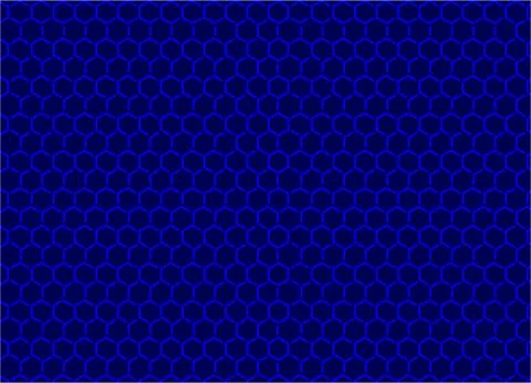 Honeycomb blue shiny  background. Vector illustration Stock Illustration
