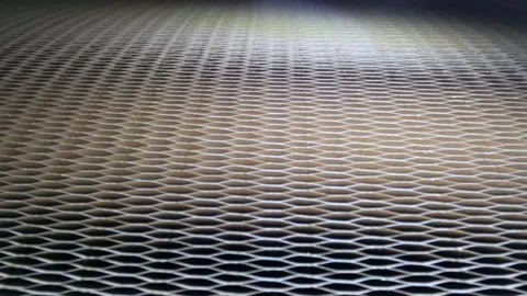 Honeycomb cardboard cell Video stock 305856460