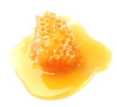 Honeycomb close up Foto stock