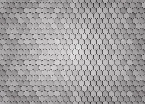 Honeycomb dark background. Vector stock illustration for poster Stock Illustration