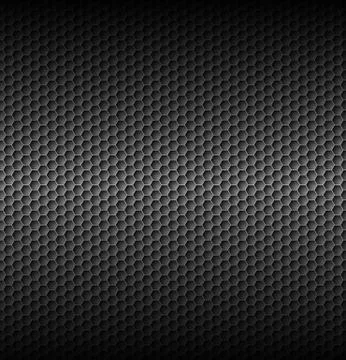 Honeycomb gray textures Stock Illustration