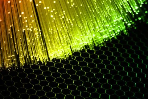 Honeycomb grid Stock Photos