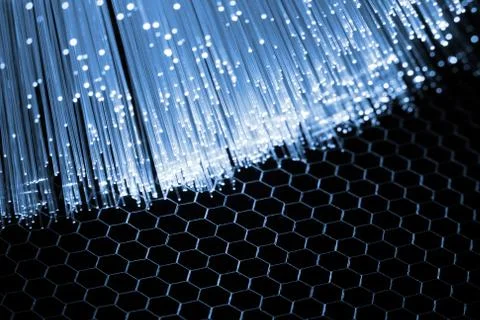 Honeycomb grid Stock Photos