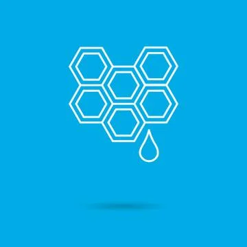 Honeycomb Stock-Illustration