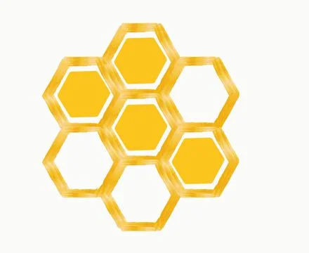 Honeycomb Stock Illustration